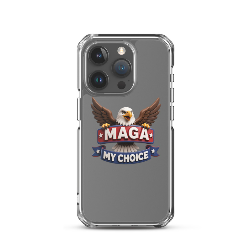 My Choice MAGA Clear Case for iPhone®