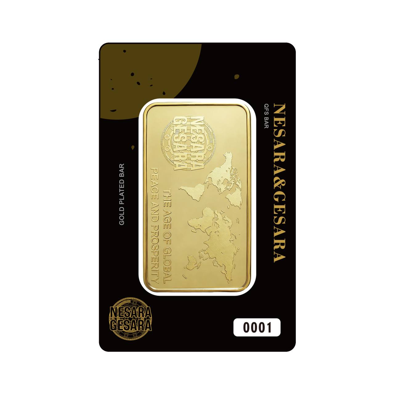 Nesara Gesara QFS Gold Bar