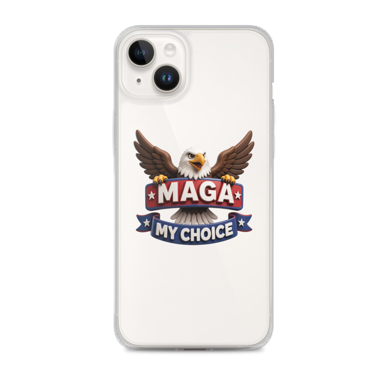 My Choice MAGA Clear Case for iPhone®