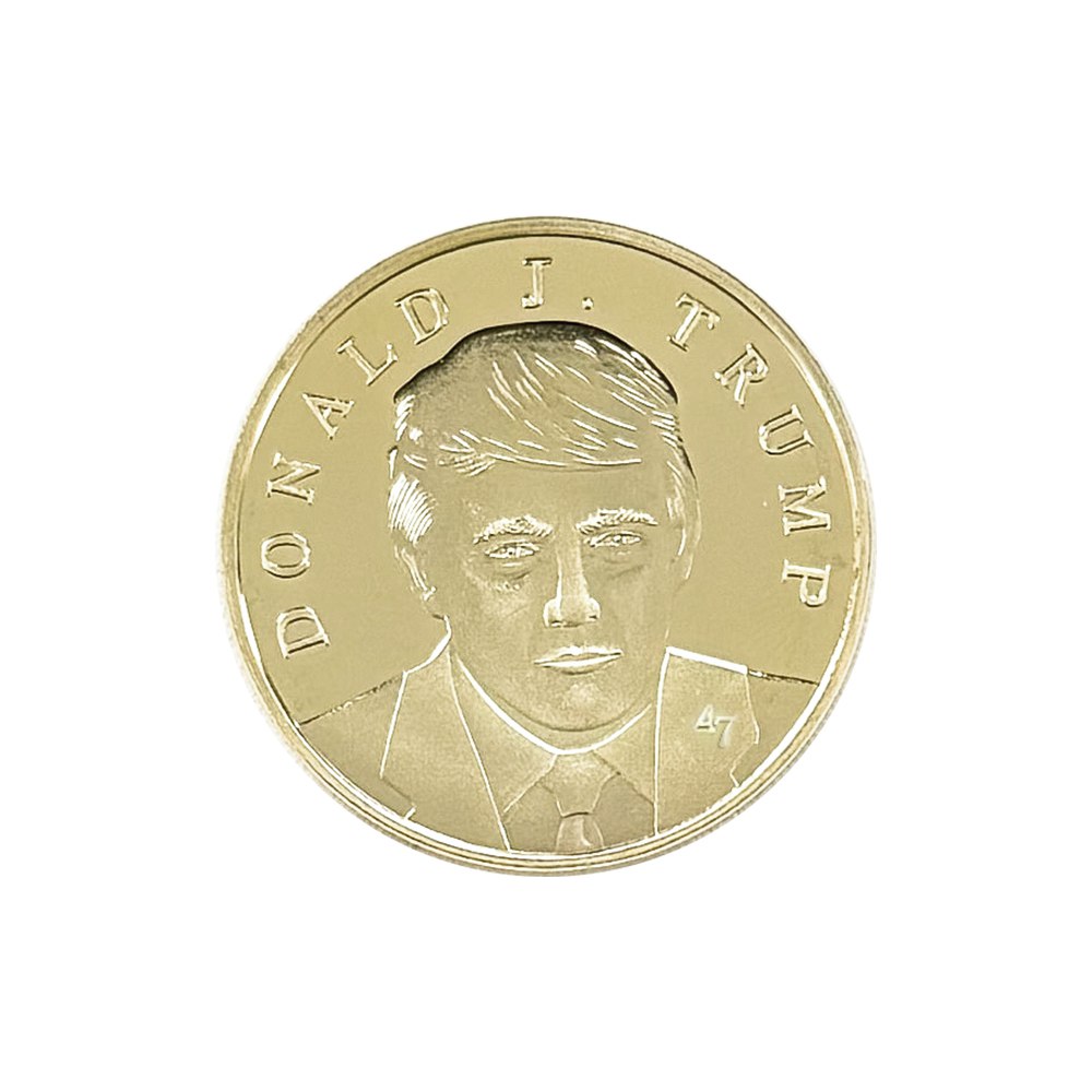 President Trump Collectible Victory Gold Coin 2025 - 47 President Edition!
