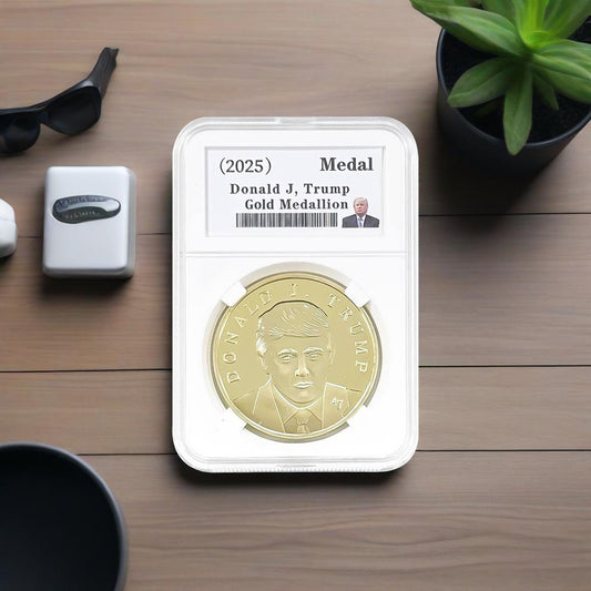 President Trump Collectible Victory Gold Coin 2025 - 47 President Edition!