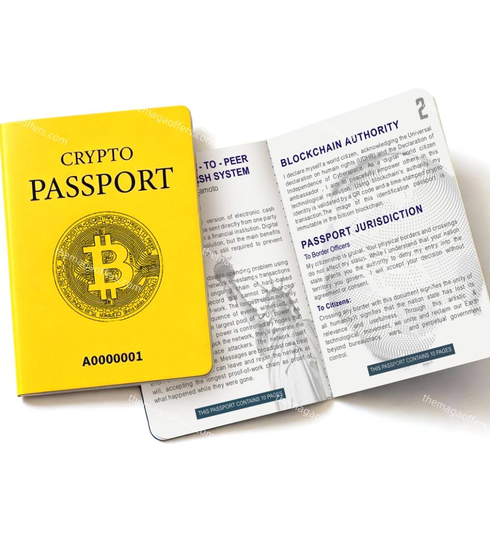 Bitcoin Crypto Passport