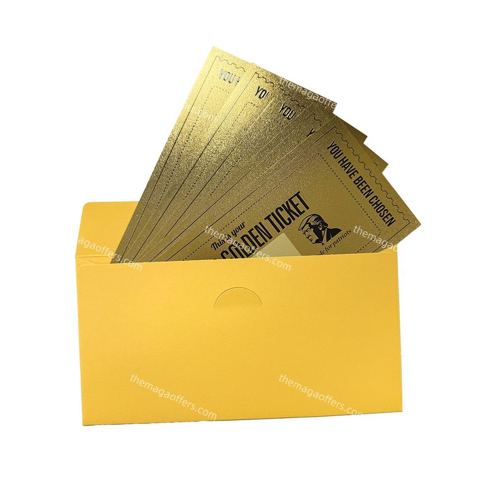 Trump Gold Scratch Tickets