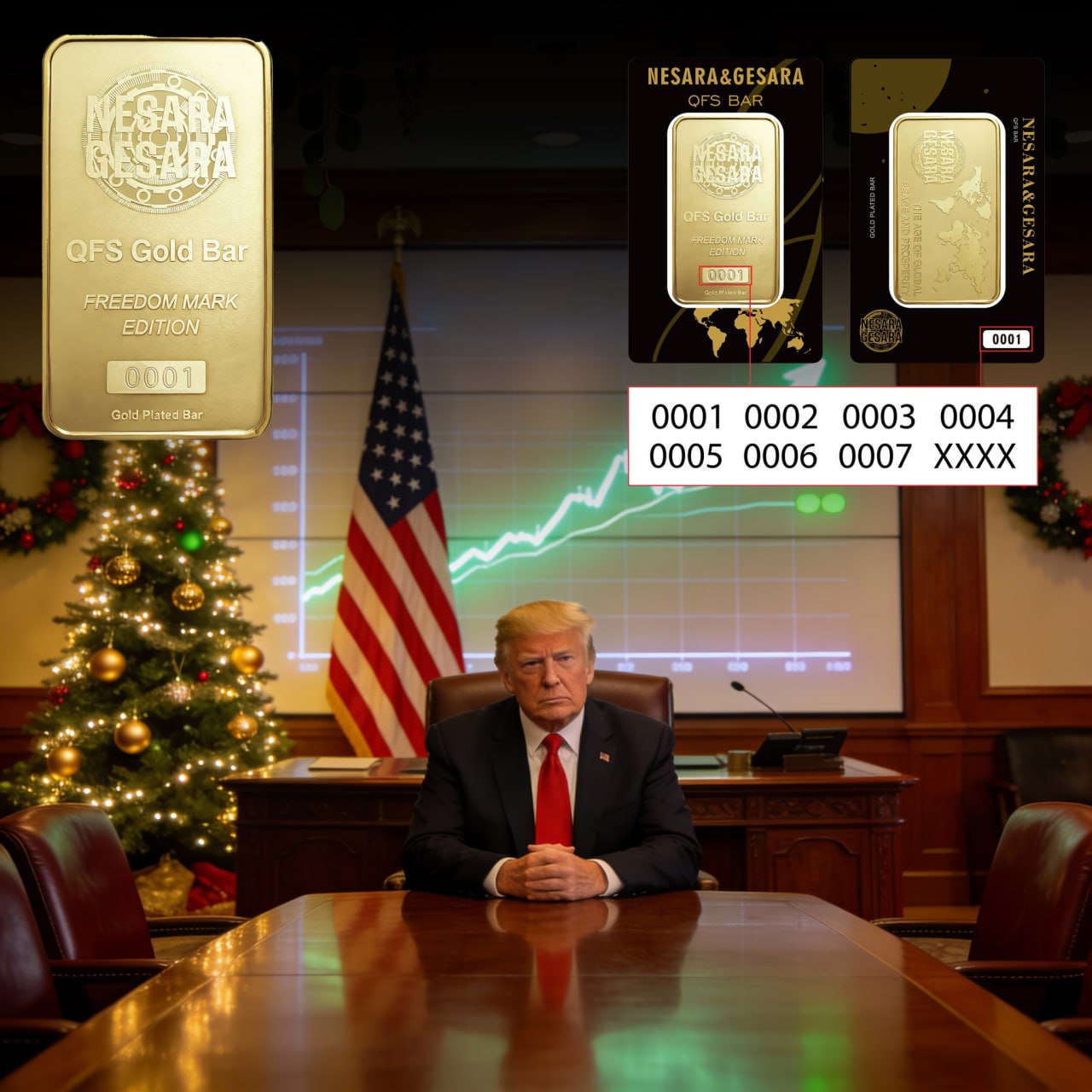 Nesara Gesara QFS Gold Bar