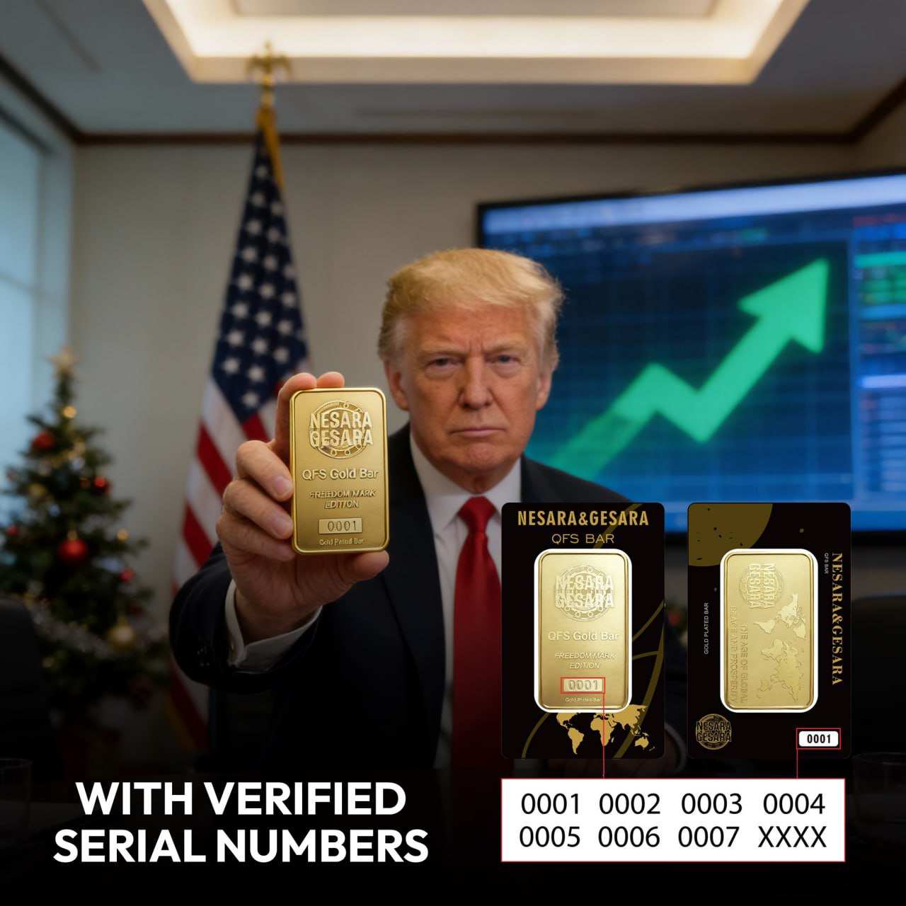 Nesara Gesara QFS Gold Bar