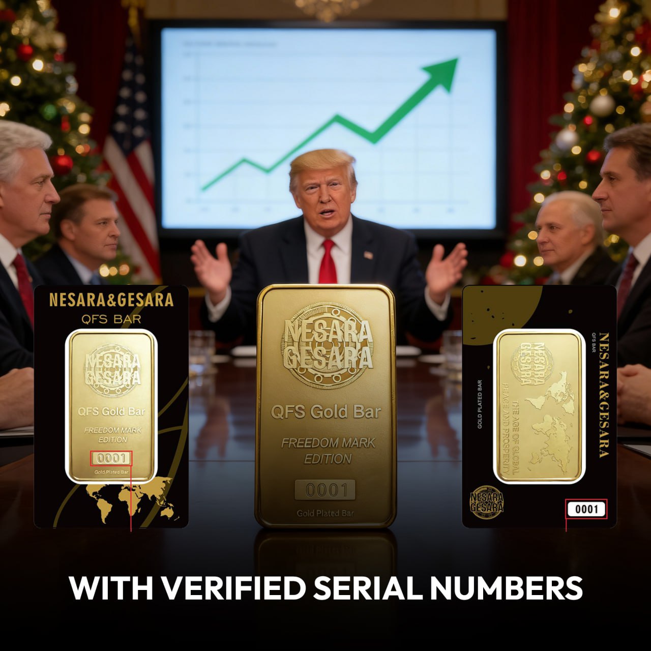 Nesara Gesara QFS Gold Bar