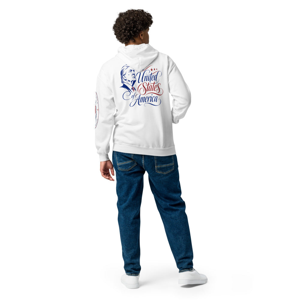 America zip hoodie