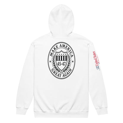 Heavy blend zip hoodie MAGA 45-47