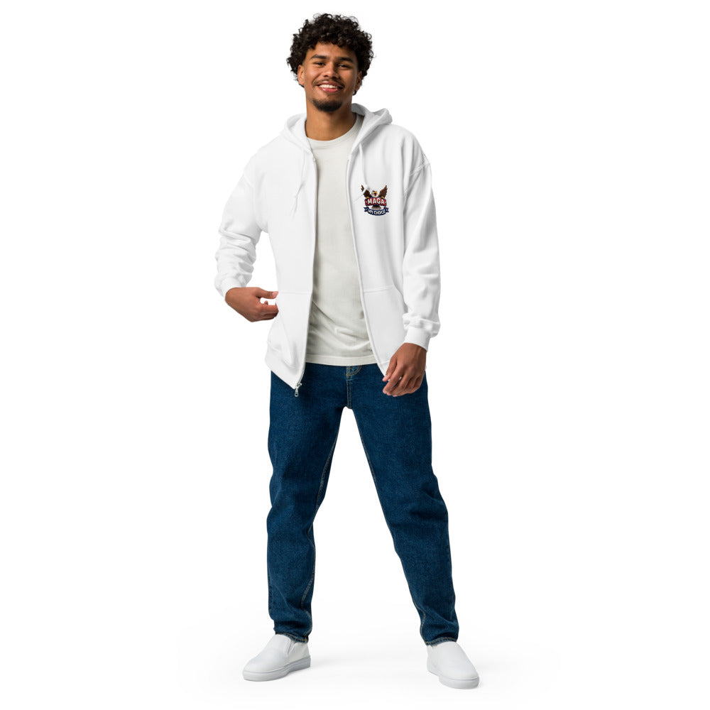 My Choice MAGA heavy blend zip hoodie
