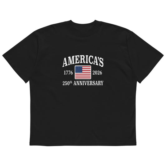 Unisex organic oversized high neck t-shirt