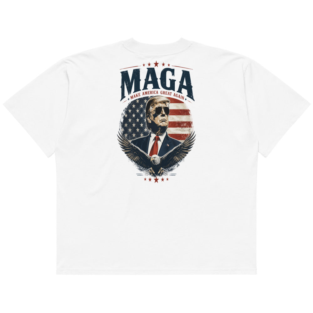 Maga Organic oversized high neck t-shirt