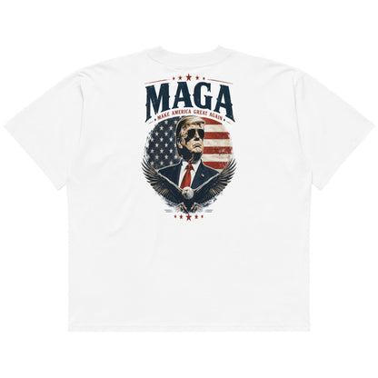 Maga Organic oversized high neck t-shirt