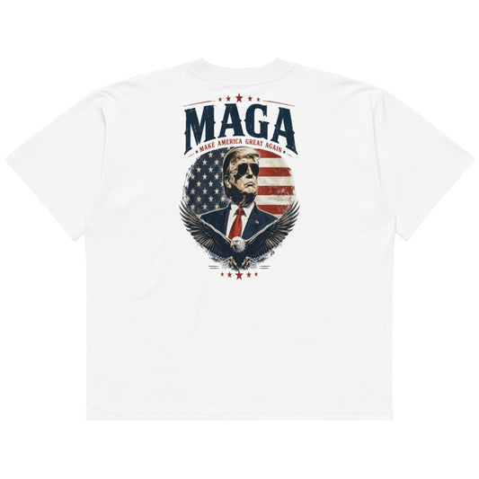 Maga Organic oversized high neck t-shirt