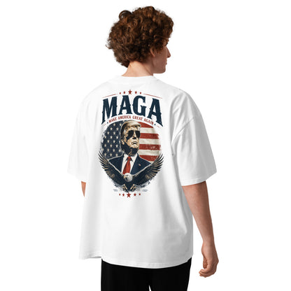 Maga Organic oversized high neck t-shirt