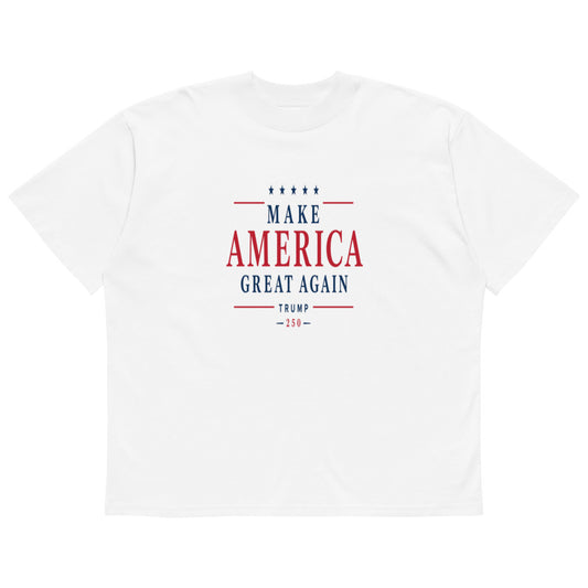 MAGA 250 oversized high neck t-shirt