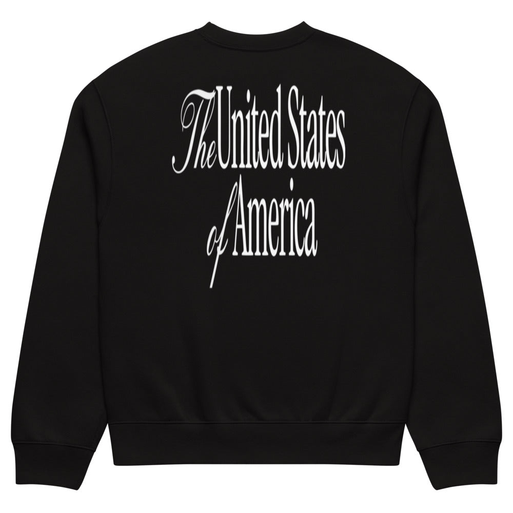 Oversized heavyweight sweatshirt TRUMP TEAM