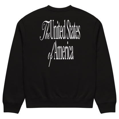 Oversized heavyweight sweatshirt TRUMP TEAM