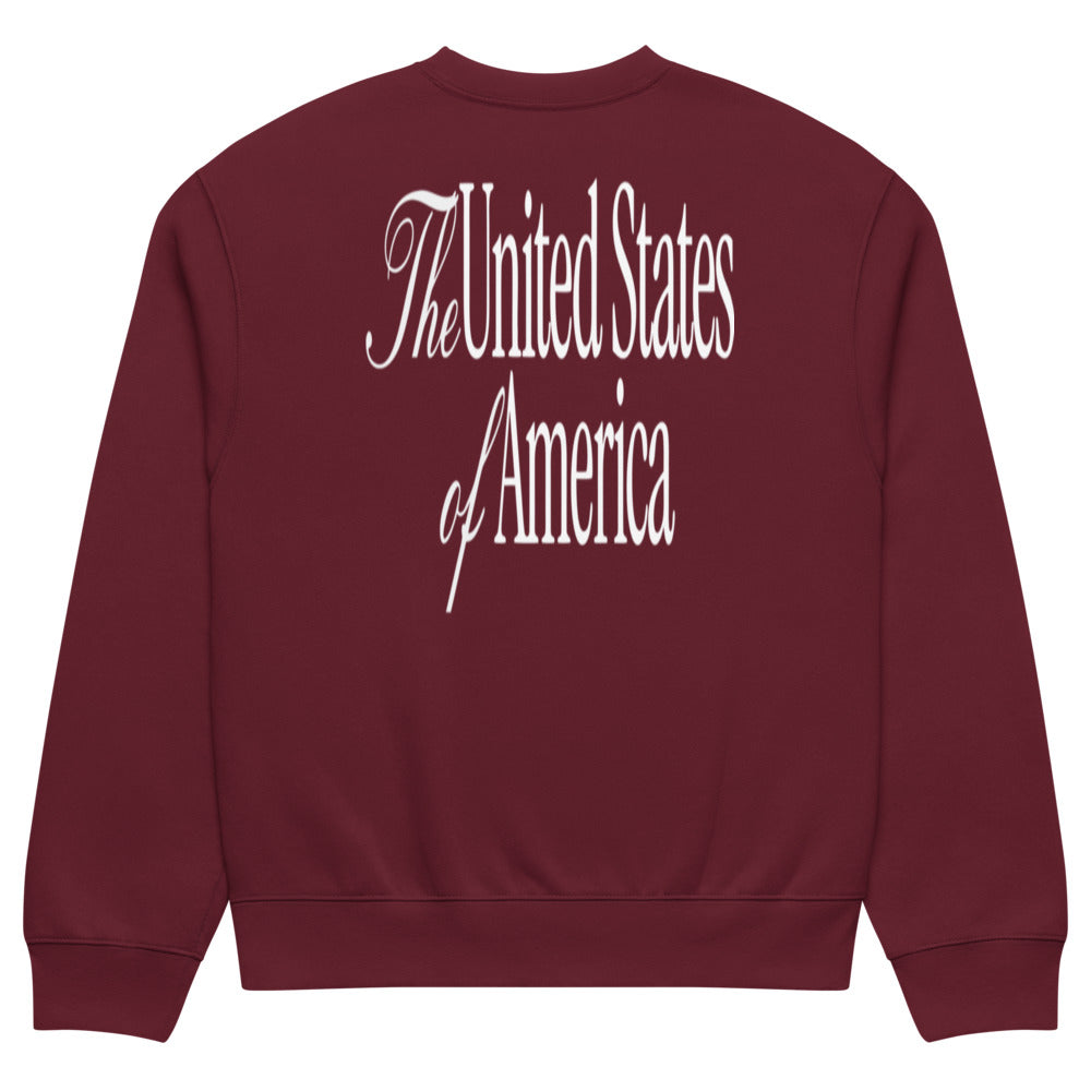 Oversized heavyweight sweatshirt TRUMP TEAM