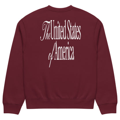 Oversized heavyweight sweatshirt TRUMP TEAM