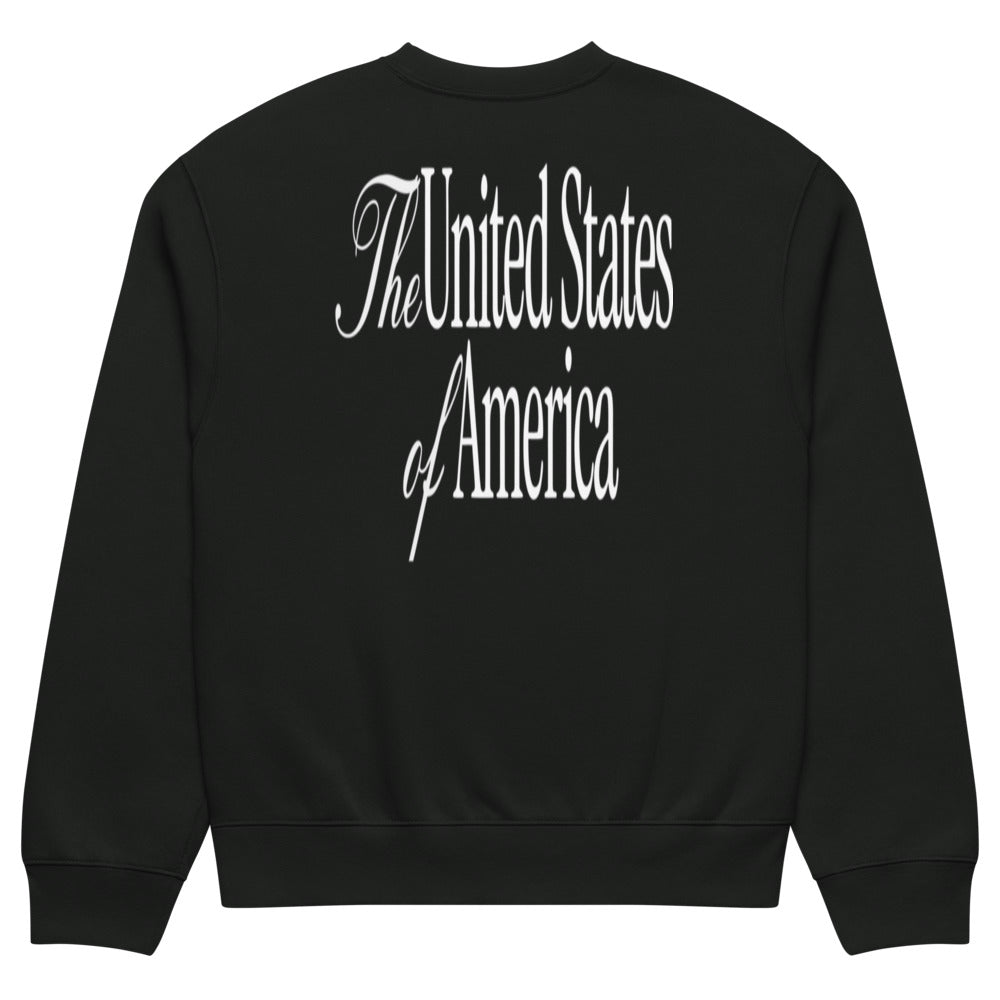 Oversized heavyweight sweatshirt TRUMP TEAM