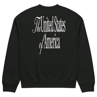 Oversized heavyweight sweatshirt TRUMP TEAM
